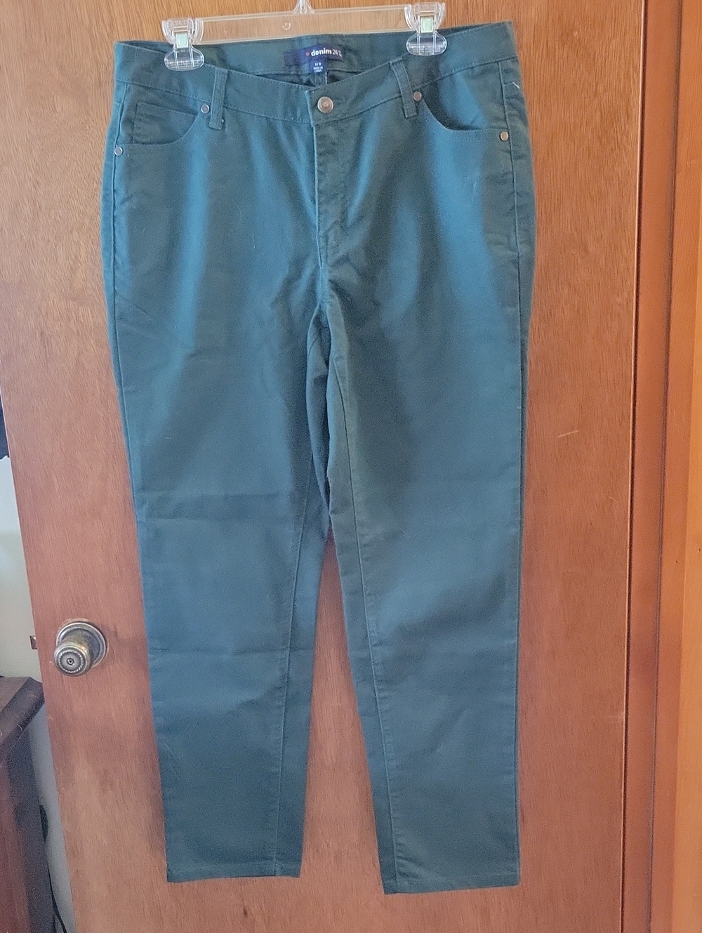 Women's Green Jeans